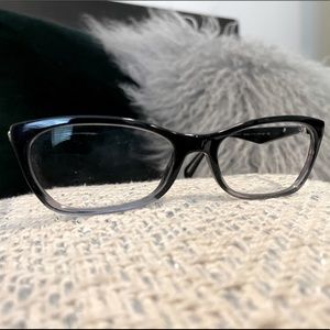 Prada Swing VPR15P Black/Transparent Eyeglasses